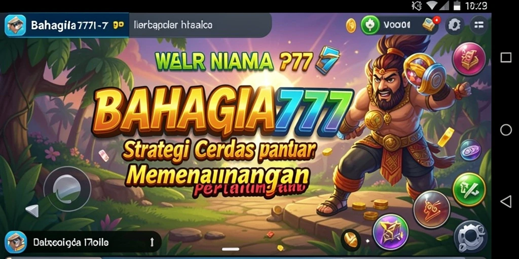 Tampilan gameplay menarik dari BAHAGIA777 dengan strategi yang mendalam.
