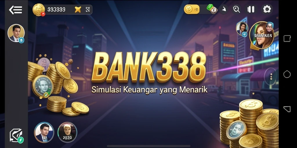 Tampilan menarik dari gameplay simulasi BANK338 yang mendebarkan.