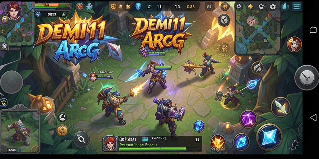 Tampilan gameplay DEMI11 yang menegangkan dan imersif.