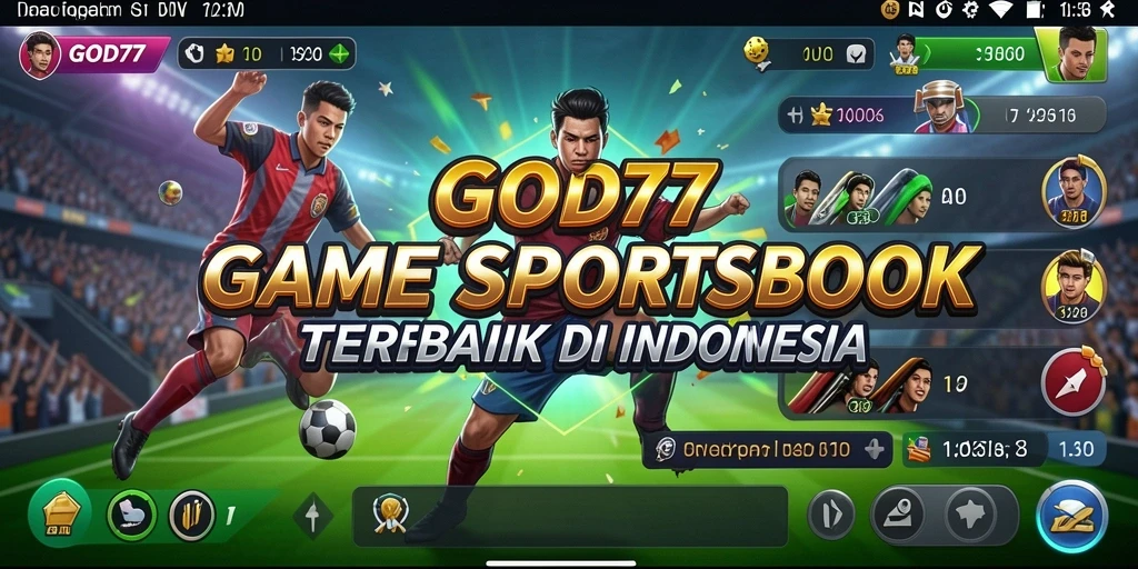 Tampilan gameplay Sportsbook GOD77 yang menarik dan interaktif.