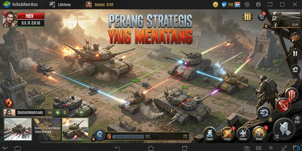 Tampilan gameplay H89 yang strategis dan menegangkan.