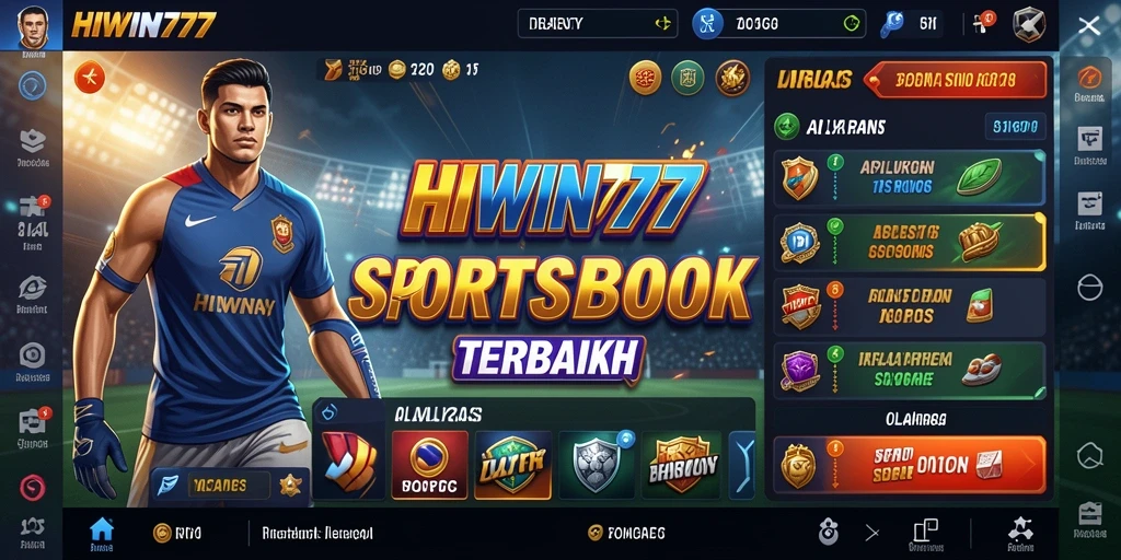 Screenshot HIWIN777 menampilkan pengalaman taruhan olahraga yang menarik dan interaktif.