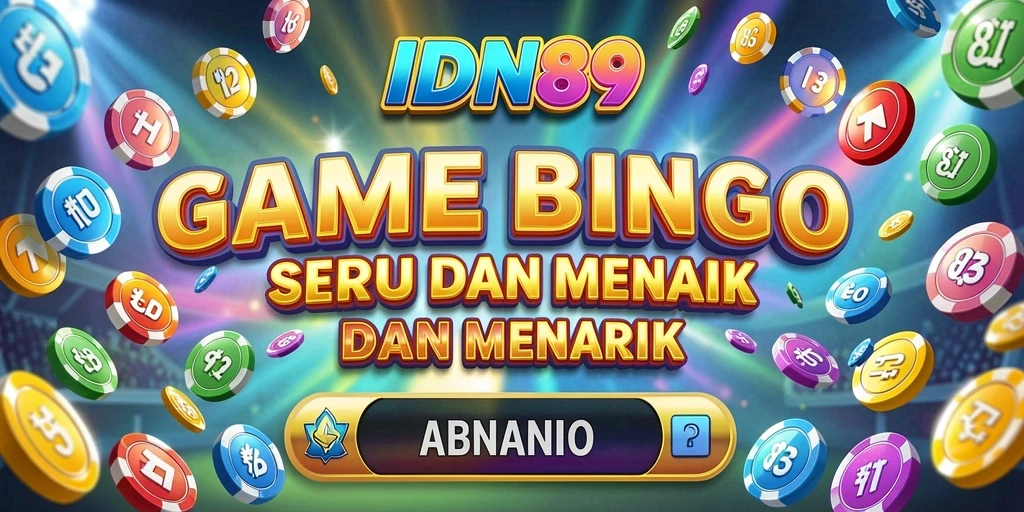 Tampilan gameplay seru dan interaktif dari game Bingo IDN89.