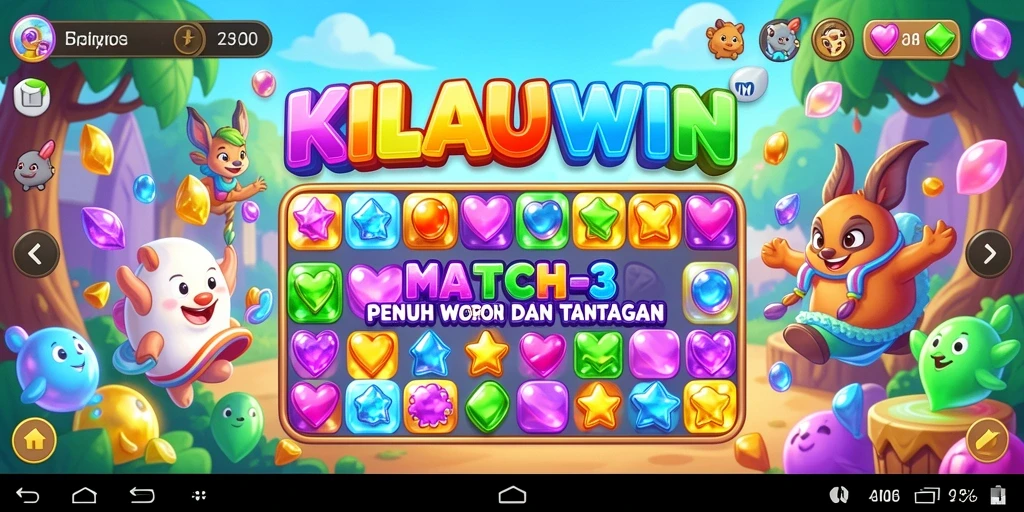 Tampilan gameplay KILAUWIN yang menakjubkan dan penuh tantangan.