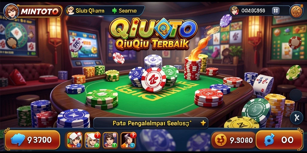 Tampilan gameplay MINTOTO yang mendebarkan saat bermain QiuQiu.