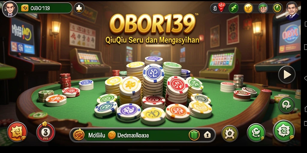 Tampilan gameplay QiuQiu yang menarik dan penuh warna.