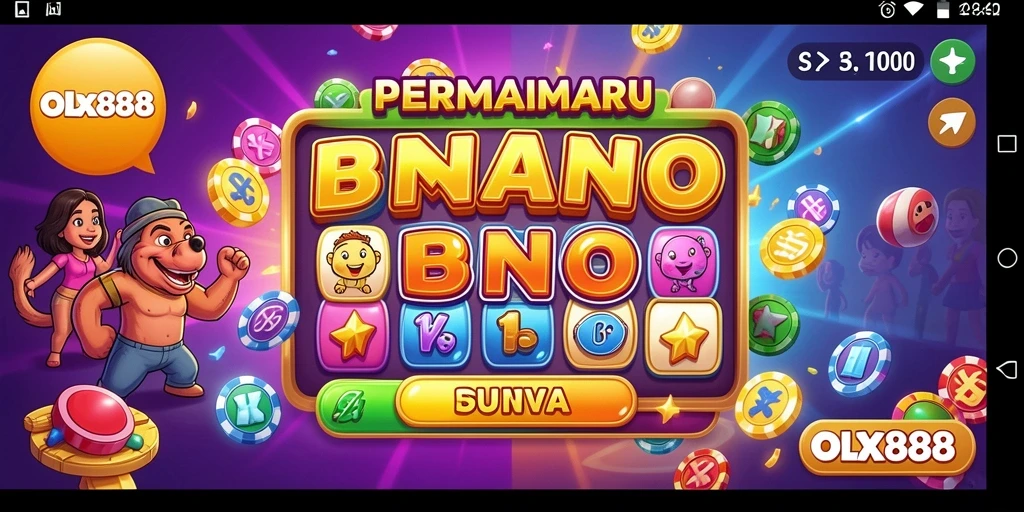 Screenshot gameplay OLX888 yang menunjukkan serunya permainan Bingo.