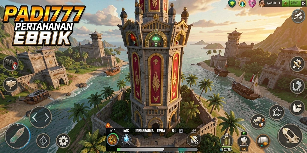 Menampilkan gameplay menara pertahanan yang mendebarkan.