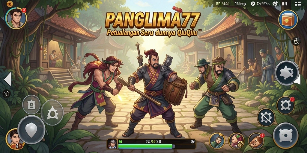 Screenshot gameplay QiuQiu yang menarik di PANGLIMA77.