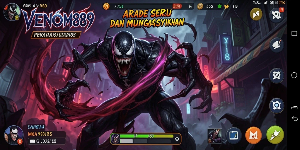 Gameplay seru dari VENOM889 dengan tantangan yang menarik.